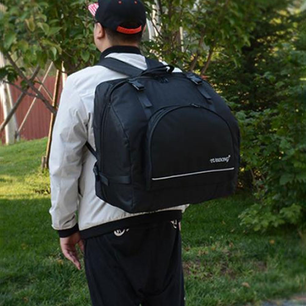 Sac accordéon à Dos en Tissu Oxford pour accordéon Accordéon rembourré Valise Sac à Dos avec Bretelles Sac à Dos pour Accessoires Sac de Transport pour Instrument-Black||80-96 Bass