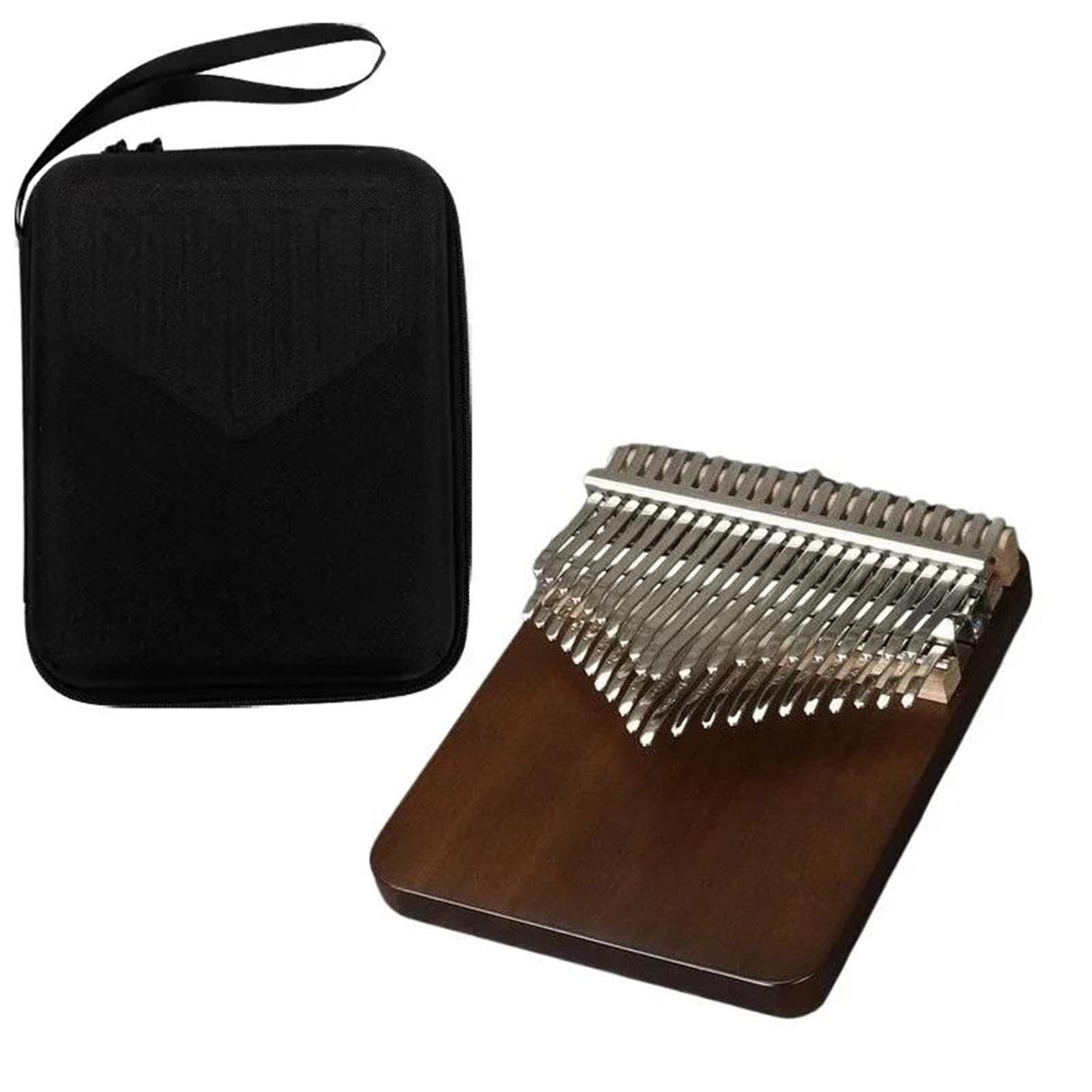 Kalimba For Beginners Walnut Thumbs Piano 42 Tune Portable Kalimba Miniature Beginner Practice Keyboard Instruments
