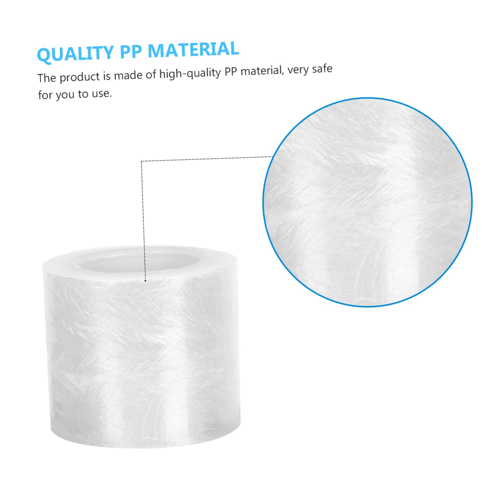 MUCKLILY Grafting Eyelash Cling Film 3 Rolls 1.77X1.77 Inch Ultra Thin Protective Wrap for Eyebrow Lip Tattoo Application and Professional Makeup - Image 4