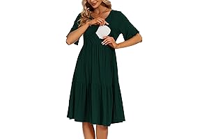 Smallshow: Chic Nursing Dress for the Holiday Season