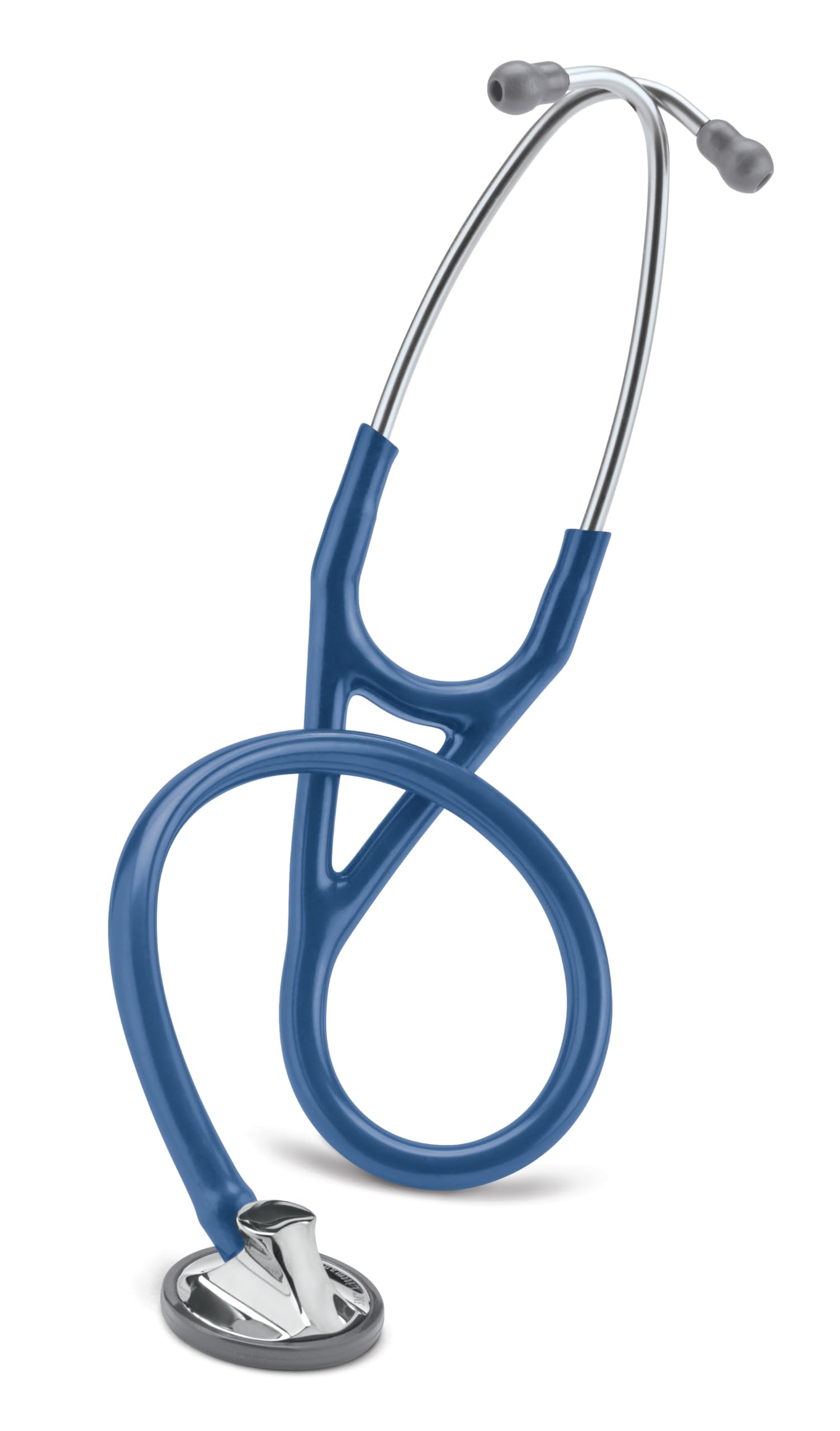 Master Cardiology Stethoscope, 2164, Stainless Steel Chestpiece, 27" Navy Blue Tube