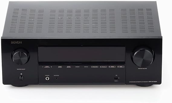 Denon AVR-X1700H AV Surround Receiver 7.2ch 8K Ultra HD, HDR10 +, eARC Compatible/Black AVR-X1700HK