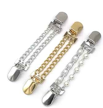 USAアンティーク 希少 ストールクリップ 合成エメラルドラインストーン 397 2-35GC_01?$VS_1500$