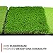 Rukket Tri-Turf Golf Hitting Mat Attack, Portable Driving, Chipping, Training Aids for Backyard with Adjustable Tees and 12 Foam Practice Balls (XL (36