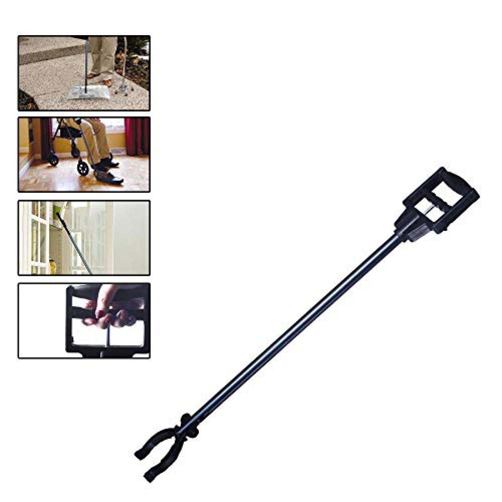 Strumento in alluminio da 78,7 cm, con pinza girevole, leggero, ideale per anziani e disabili, manico comodo per un facile utilizzo