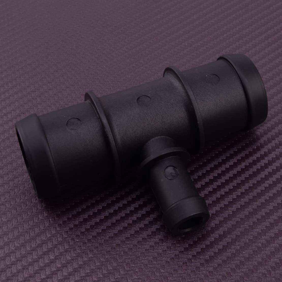 Sptozyg One Color 1-1/4" 5/4 5/8" 32Mm 16Mm Tee Heater Hose Fitting Connector Coolant Water Flange Black Plastic Fit Auto Parts