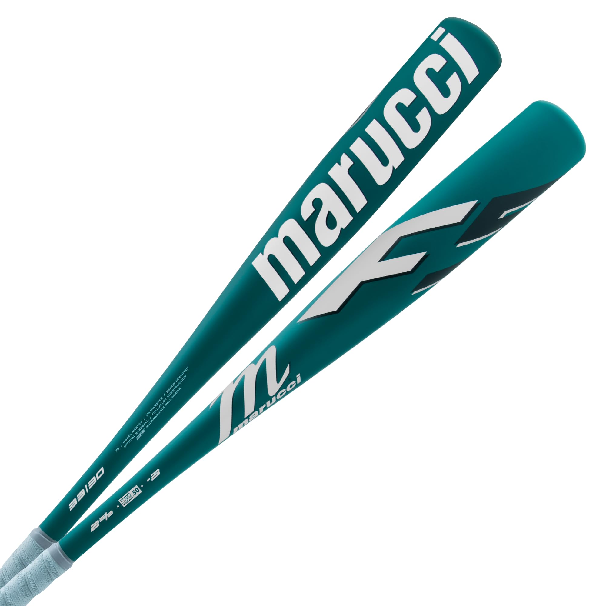 MARUCCI Bate de béisbol de Aluminio F5 BBCOR de 4ª generación, Barril de 2.65 Pulgadas