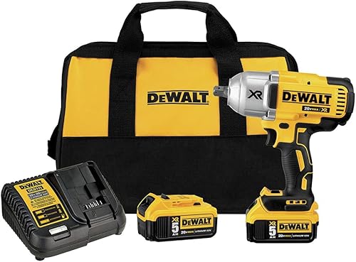 DeWalt DCF899P2 20V max XR alto Torque Llave de impacto 12 Kit sin escobillas con yunque de frenado