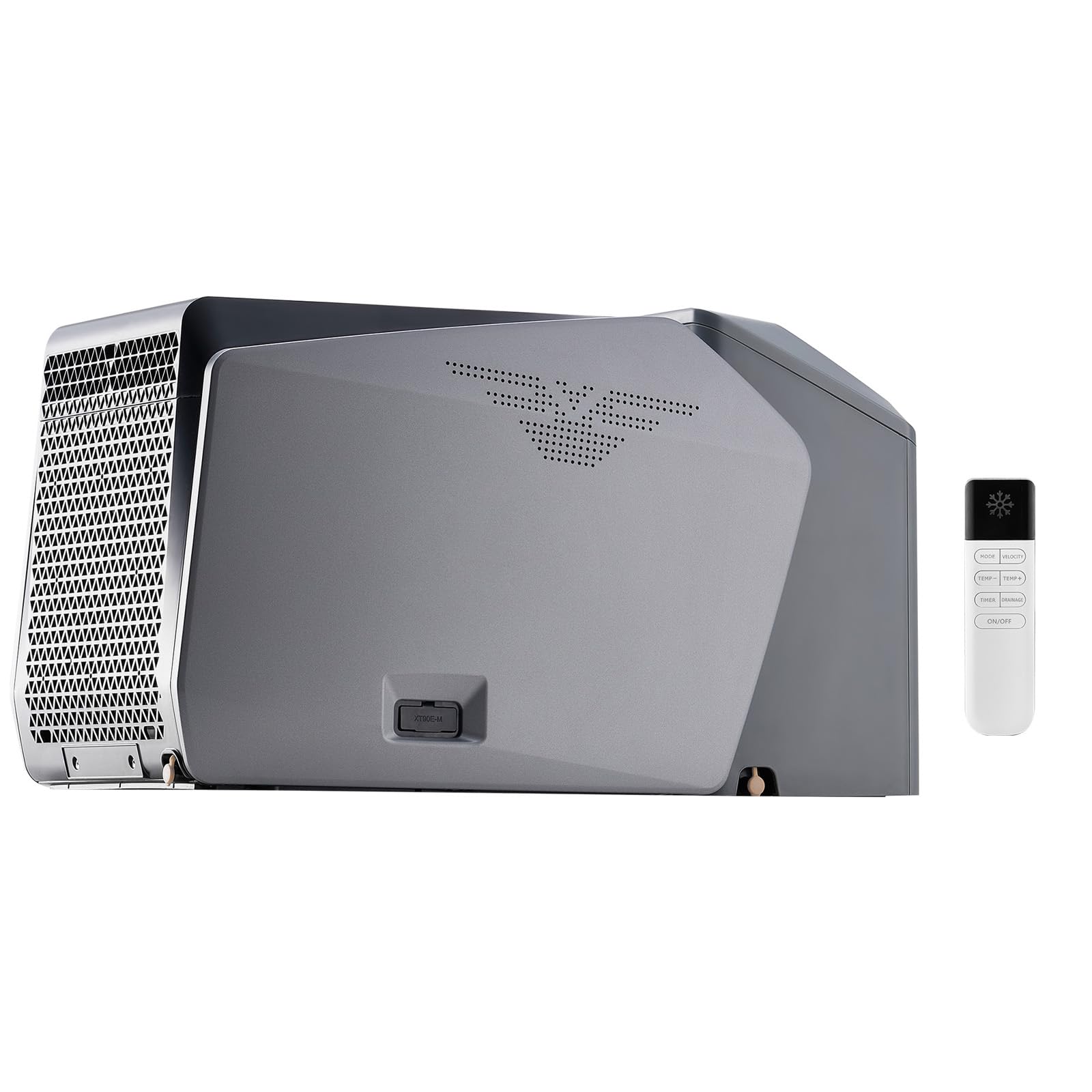 Happybuy 5000 BTU Portable Air Conditioner 3-Speed Cooling Unit with 24H Timer 16-32 Adjustment AC DC Compatible for