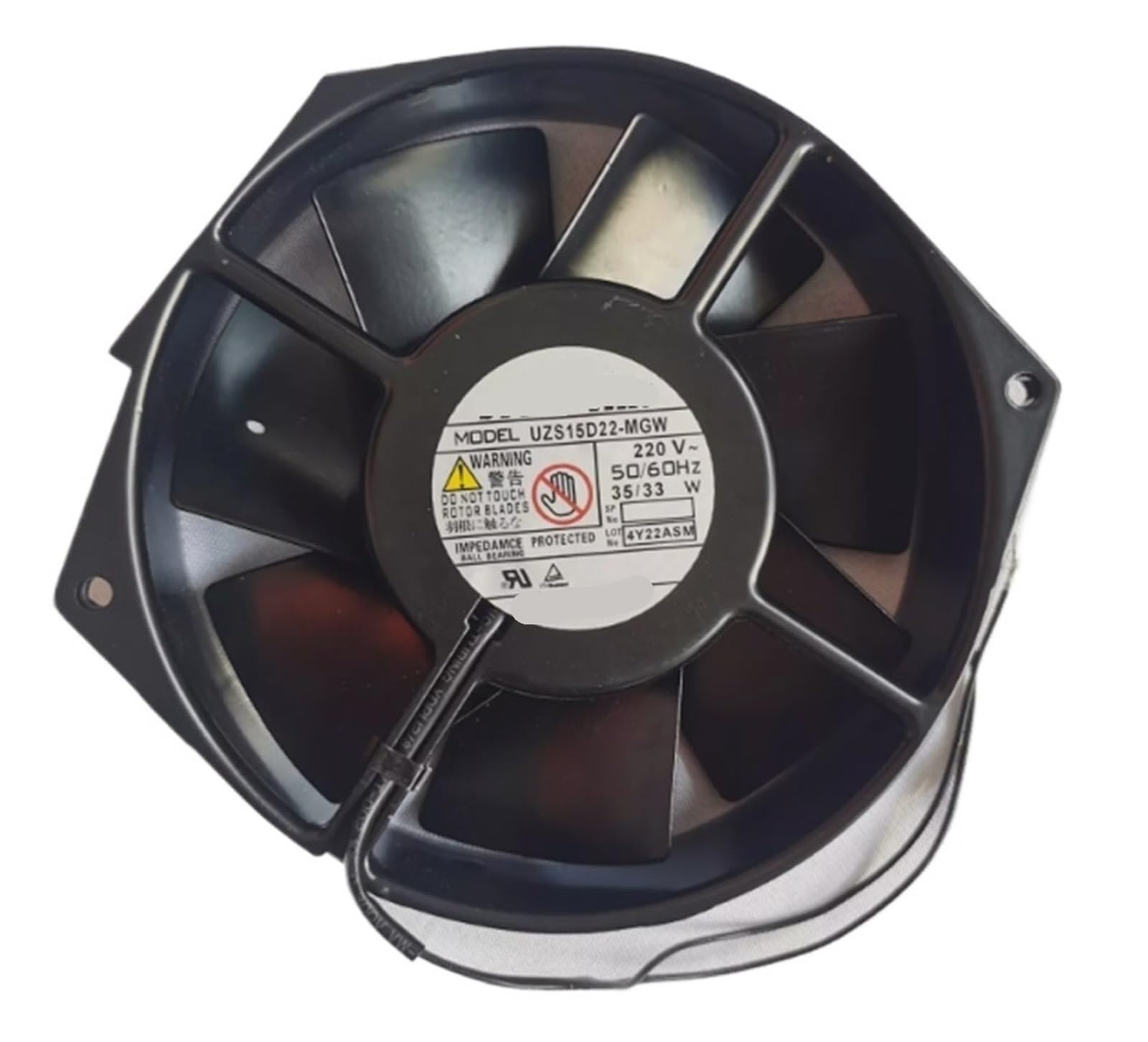 LZIKKGKI UZS15D22-MGW 220V 172 * 150 * 38 axial flow fan