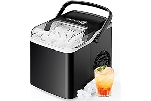 Silonn Countertop Ice Maker: Crystal-Clear Ice in Minutes