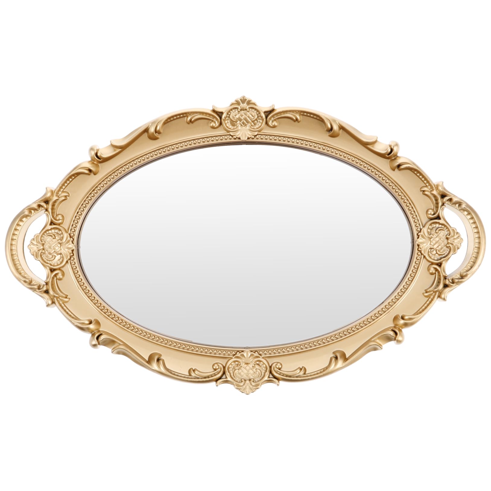 Miroir mural décoratif en résine pour habiller un mur vide avec style baroque