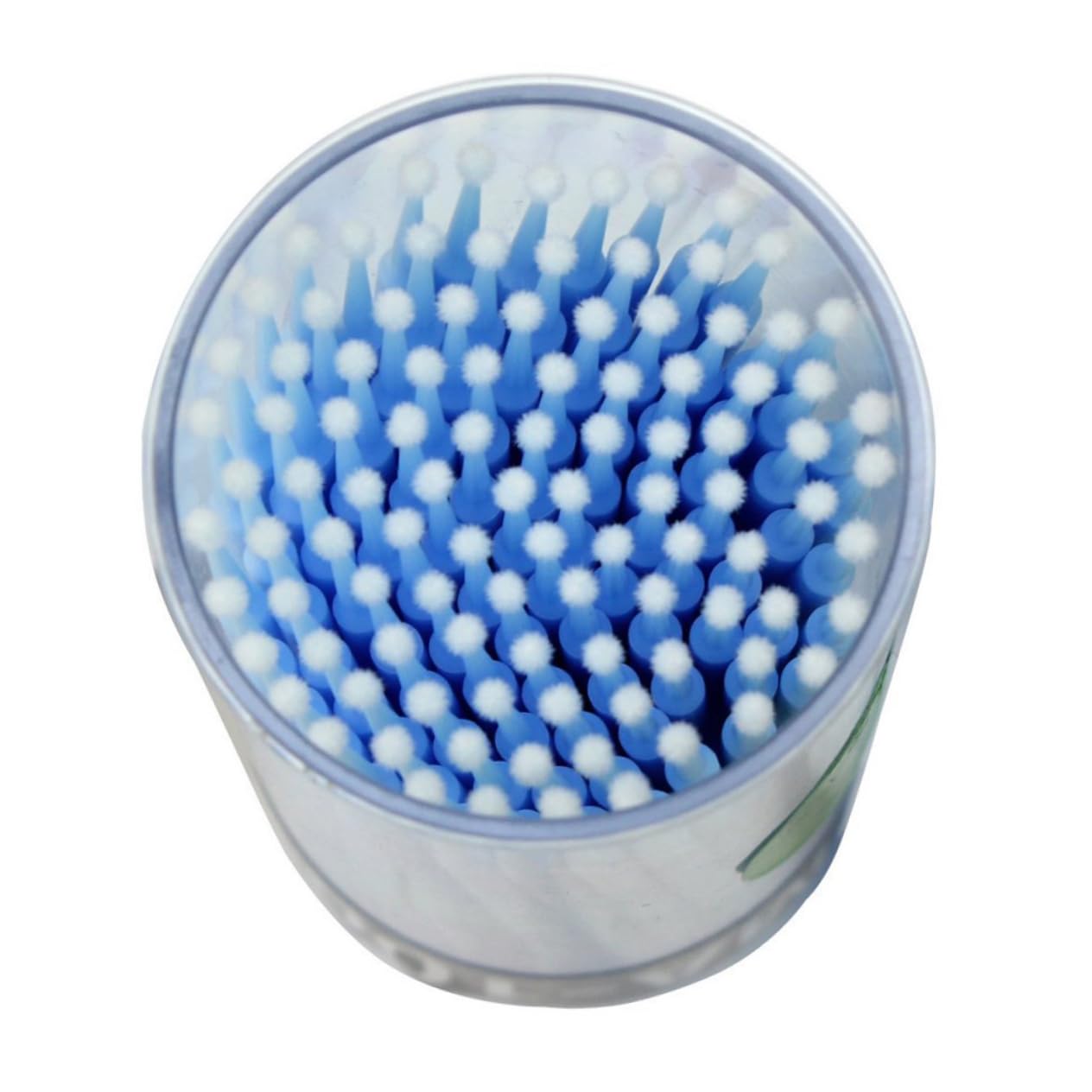 Beavorty 100pcs Disposable Cotton Swab for Eyelash Extension Remover Gentle Reusable