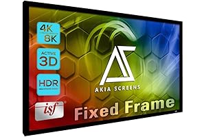 Akia Screens Cinema Screen: 100-inch Cinematic Display for Home Entertainment