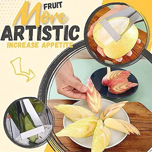 image for WZSSM Fruit Carving Knife - Diy Platter Decoration Triangular Shape Ve