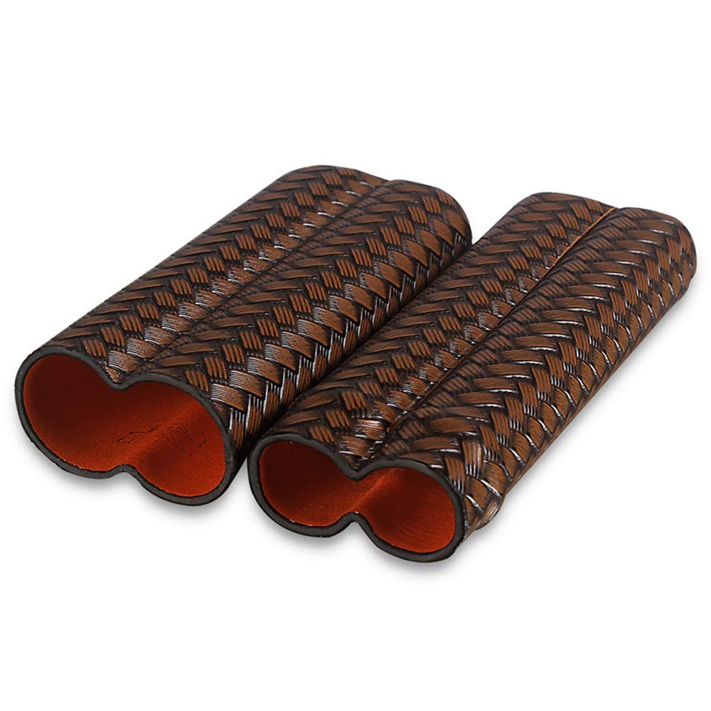 CIGARLOONG Zigarrenröhre Aluminium Single - Tragbares Zigarrenetui Silber