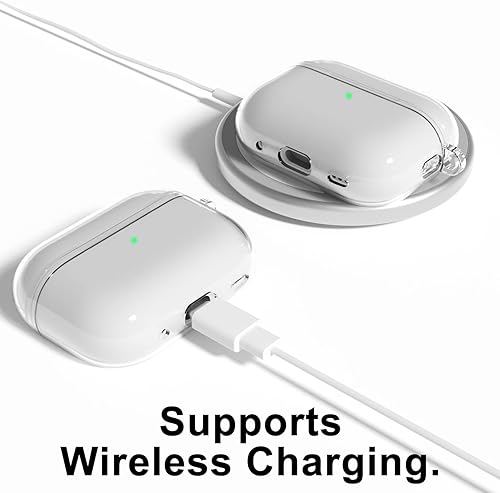 Miniatura 3 de Funda transparente para Airpods Pro de 2 generación (USB-C 202320222019), bonita funda transparente para Airpods Pro 2, accesorios de funda de