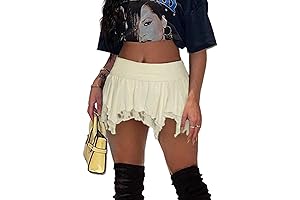 Enticing Hippie Mini Skirt: Embrace Y2K Fashion