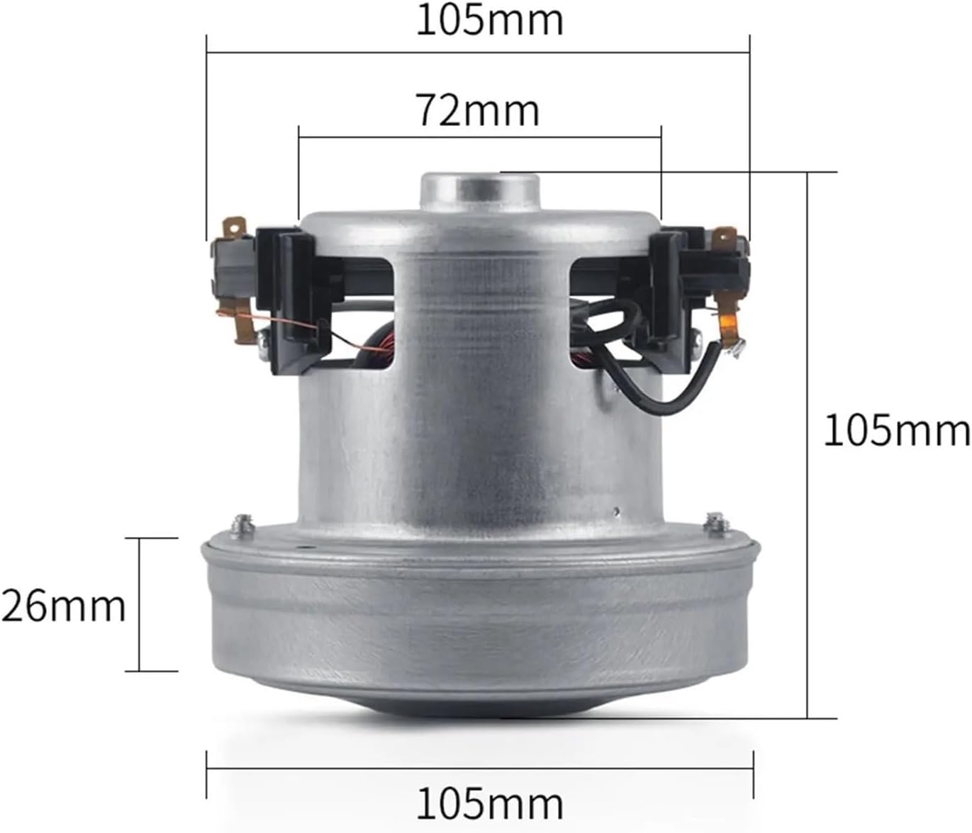 Vacuum Cleaner Wet and Dry Motor Parts, Compatibie for Qw12T-202 Qw12T-610 Qw12T-607, Vacuum Cleaner Accessories