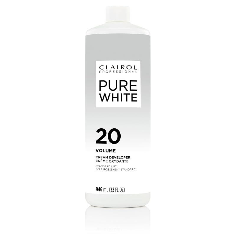 Clairol Professional Pure White Revelador Cremoso 20 Volume