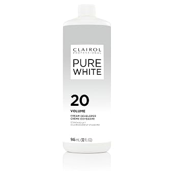 Clairol Professional Pure White 20 Volume Hair Developers for Lightening & Gray Coverage