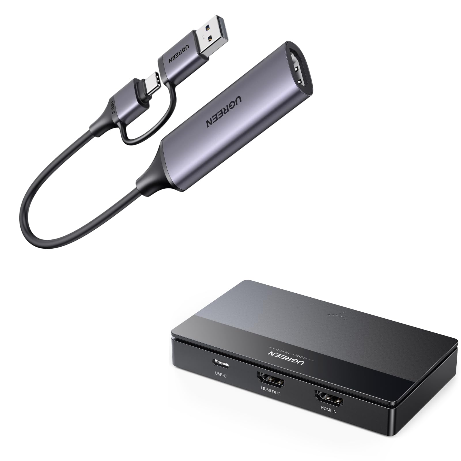 UGREEN Scheda di acquisizione Video HDMI USB C 3.0 4K Acquisizione Video HDMI 4K Ingresso USB C