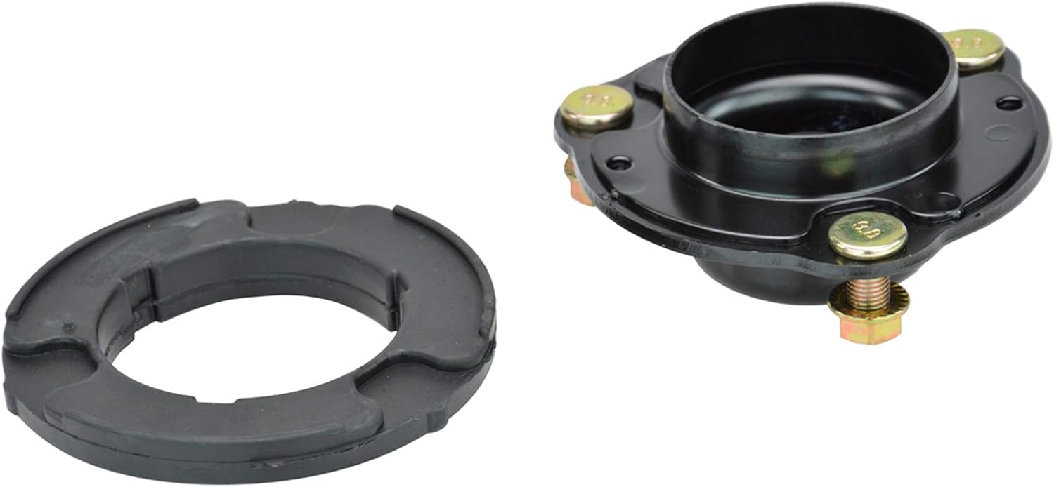 TRQ Front Upper Strut Mount Set Compatible with 2010-2022 Lexus GX460 2003-2022 Toyota 4Runner 2007-2014 FJ Cruiser 2005-2020 Tacoma