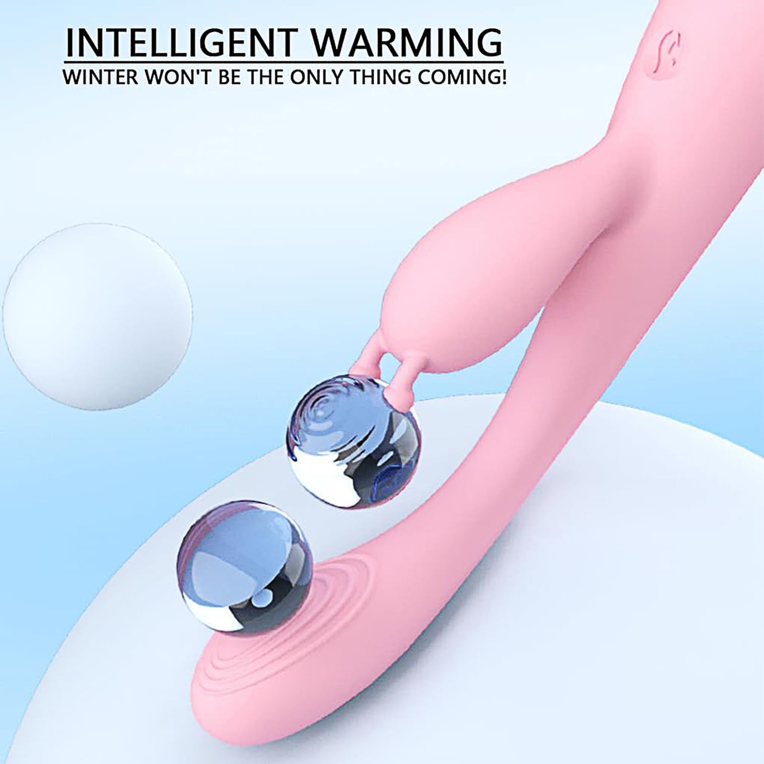 Vibromasseurs Femme Sex Stimulateur Clitoridien，Suceurs de Clitoris Peut être chauffé Sex Toýs, 2 EN 1 Gode Vibromasseur,Vibromaseurs Feminin Puissant,Femme Sextoyse Femme Clitoridienne Silencieux