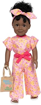 Adora 18" Rebel Girls Doll Collection - Inspired by Good Night Stories Rebel Girl Books - Premium Quality Soft and Movable Doll Body with Realistic Features - Leader