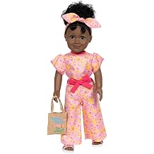 Adora 18" Rebel Girls Doll Collection - Inspired by Good Night Stories Rebel Girl Books - Premium Quality Soft and Movable Doll Body with Realistic Features - Leader
