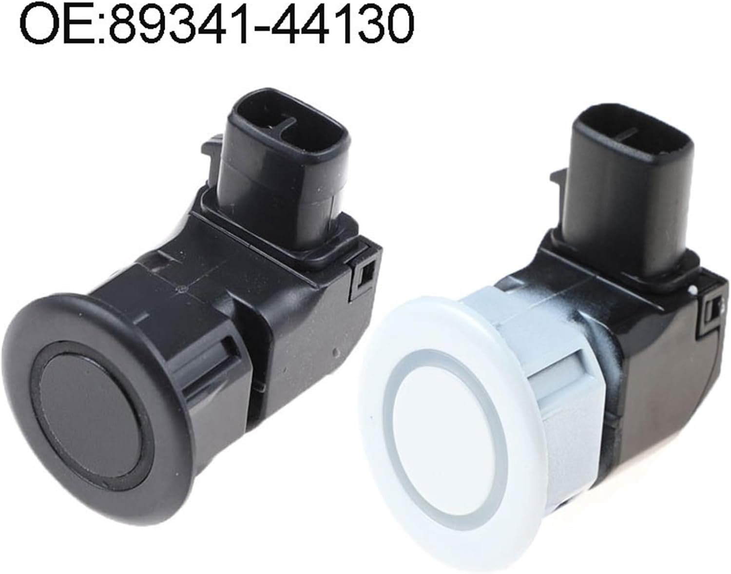 1Pcs Parking Ultrasonic PDC Sensor Car OEM 89341-44130 8934144130(Color:WHITE)