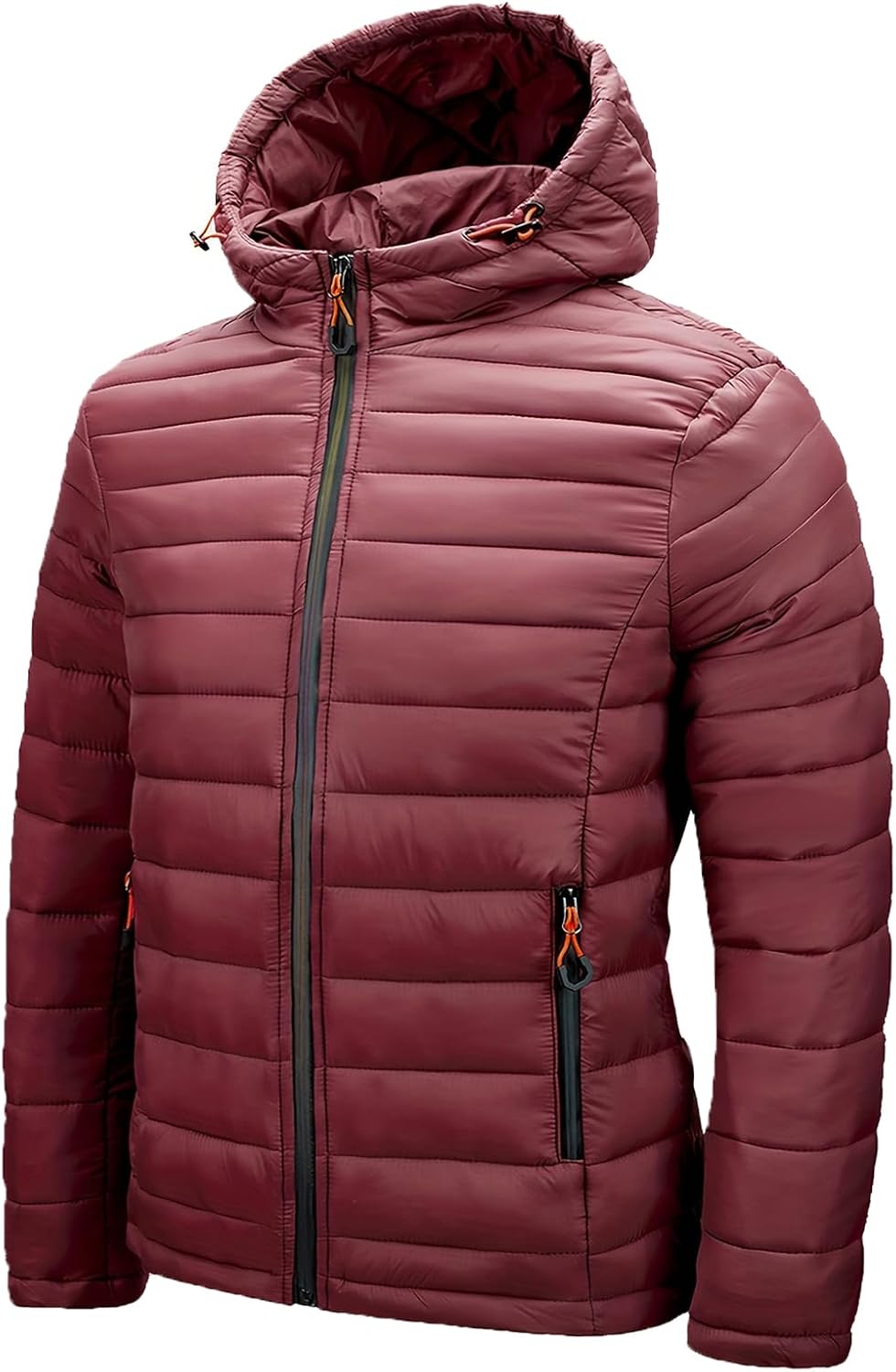 Men's Lightweight Long-Sleeved Hooded Warm coat and Jacket