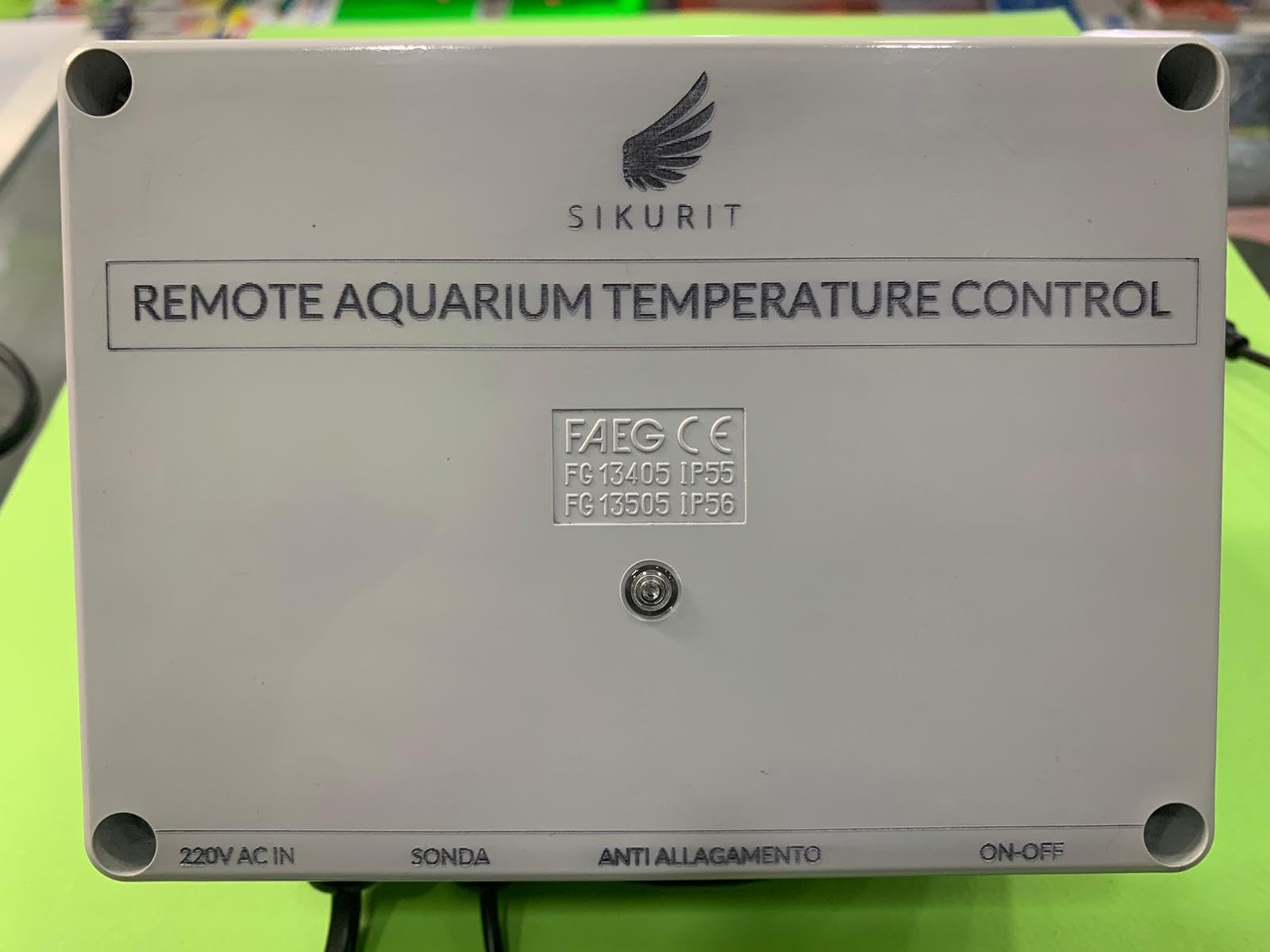 Termometro smart anti allagamento WI-FI monitorabili a distanza da APP versione professionale - con storico temperature e notifiche in tempo reale - acquario marino reef e dolce - terrario