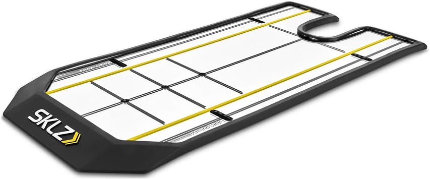SKLZ 326 Putting Mirror, Black/Red, True Line for Golf Putting Practice
