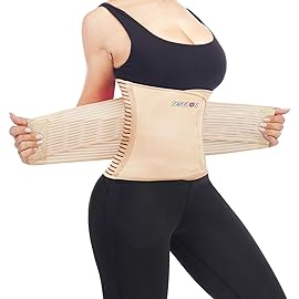 TESETON Back Brace for Men and Women, Back Support Belt Relief Lower Back Pain Herniated Disc, Sciatica, Scoliosis, Breathable Mesh, Lumbar Support Belt, Back Brace for Lifting at Work 02 Beige-S