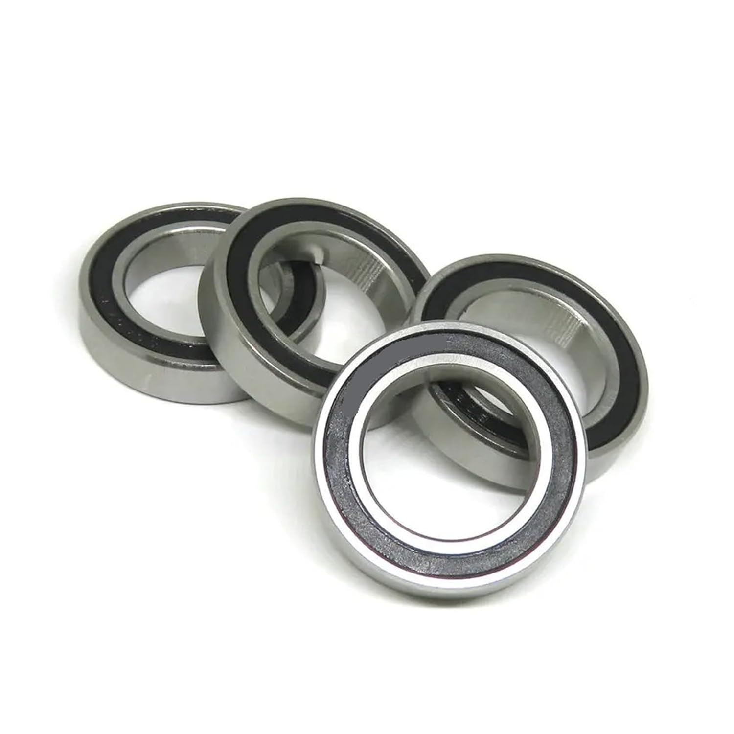 1 x S6800C-2RS 10x19x5mm Stainless Steel Hybrid Ceramic Bearing