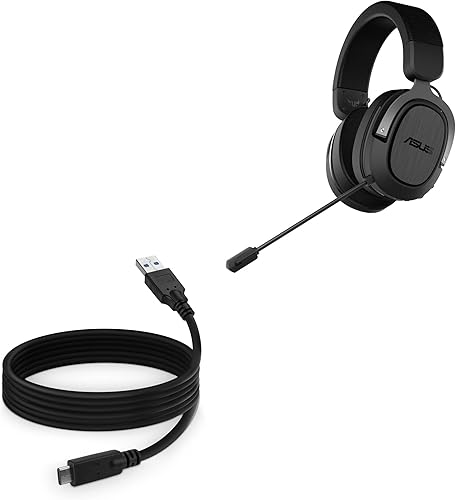 BoxWave Cable compatible con ASUS TUF Gaming H3 Wireless - DirectSync - USB 3.0 A a USB 3.1 tipo C, cable de carga y sincronización USB C para ASUS