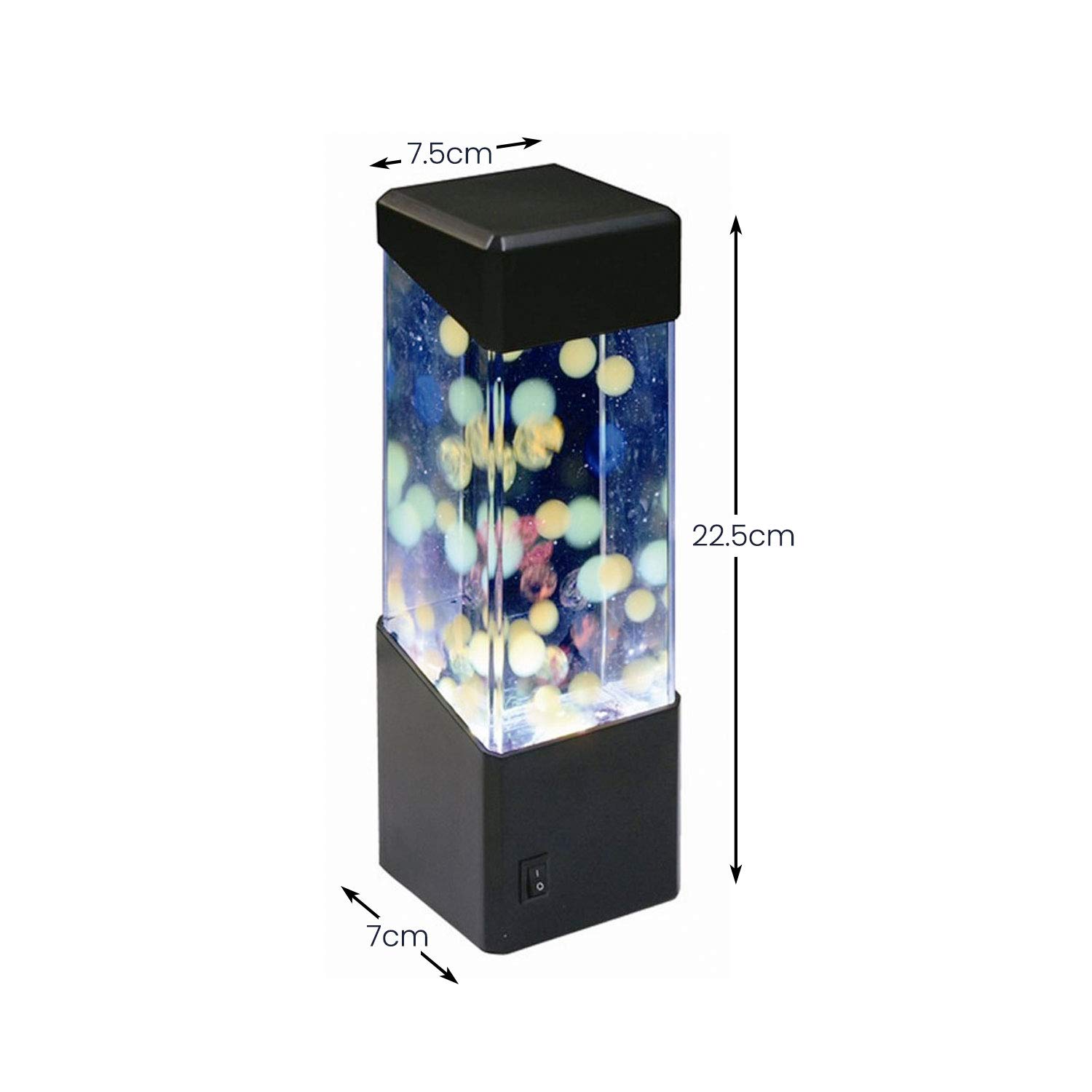 Jellyfish Water Ball Tropical Fish Aquarium Tank Mesmerising LED Lights Relaxing Mood Lamp Light by Play (Water Jelly Balls) - Image 3