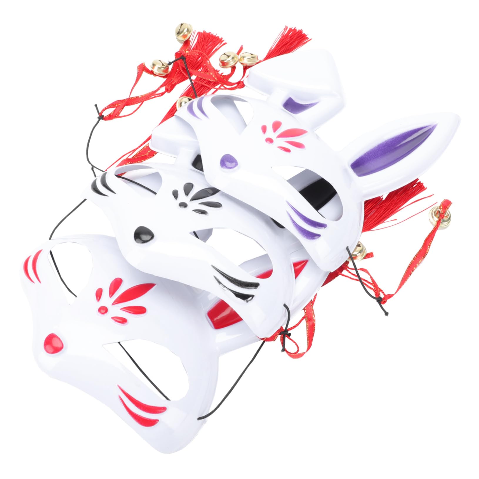 Abaodam 3pcs Masks for Halloween Masquerade Party Unique Animal Costume Masks Breathable and Comfortable for Festivals and Cosplay Events