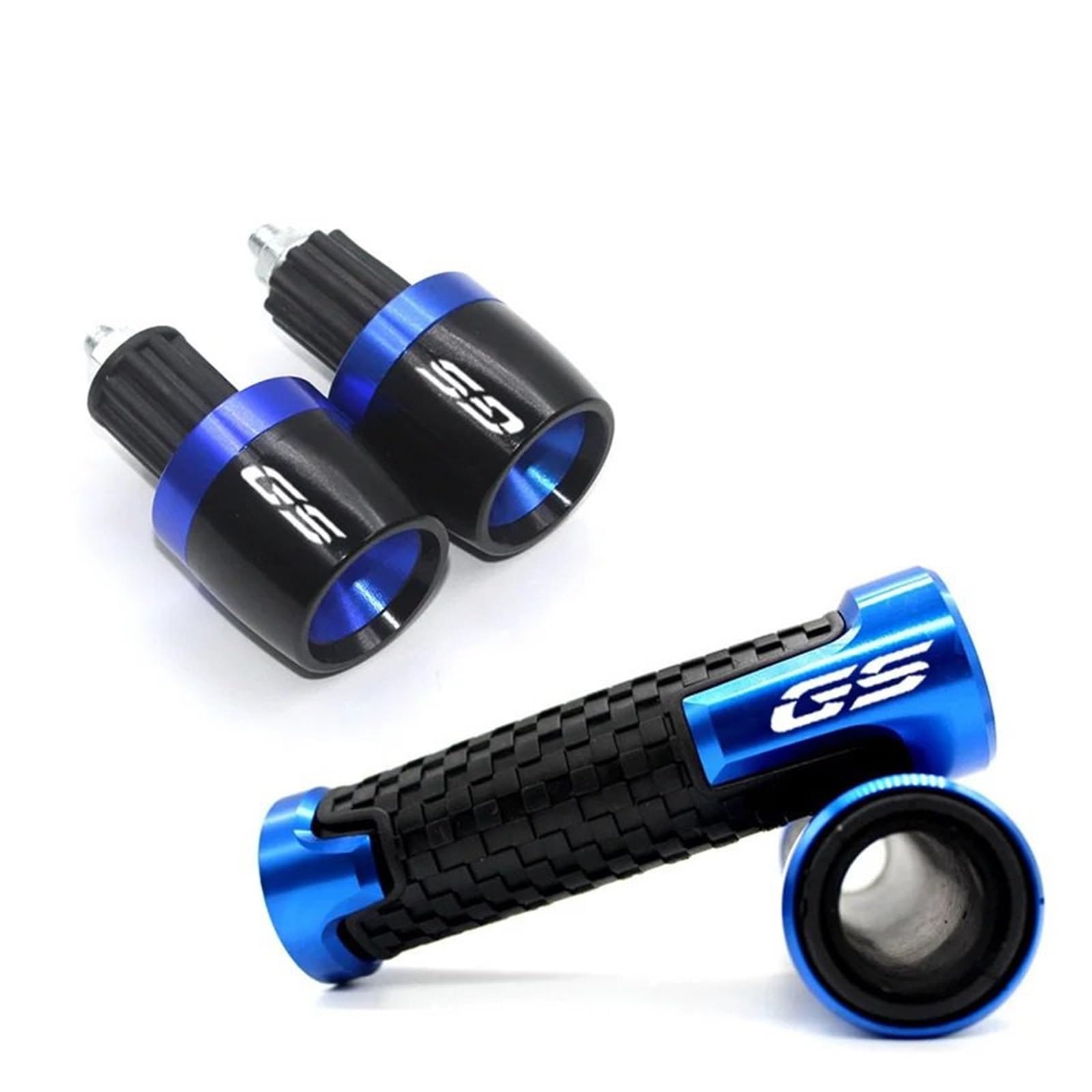Lenkergriffe Motorradzubehör Für R1250GS R1200GS LC ADV F850 Gs F750GS F650GS F850GS G310GS/R Motorradlenker-Handgriffe Lenkerendkappe