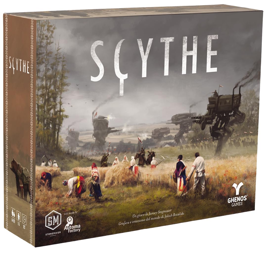Ghenos Games - SCYT - Scythe, Gioco da Tavolo, 14 -99 anni