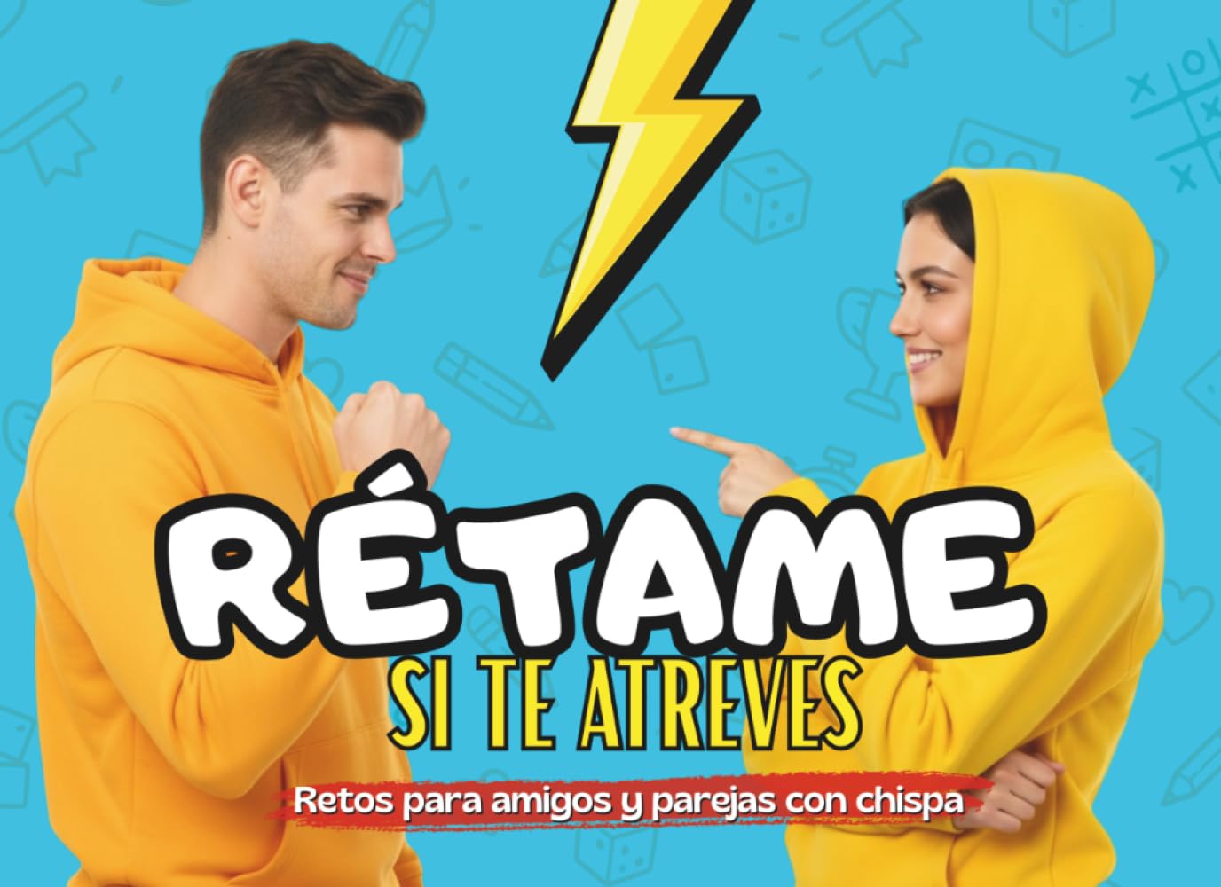 Rétame si te atreves - Retos y juegos 1 contra 1 para amigos, parejas y familia para reír, picarse y competir: Libro de retos con 42 desafíos divertidos ideal para quedadas y como regalo original