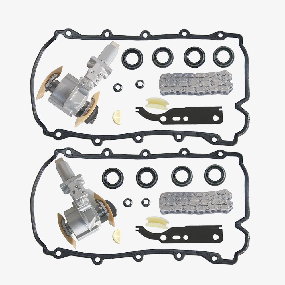 Tenditore catena distribuzione kit completo per motore 4.2 V8 077109088 / 077109087