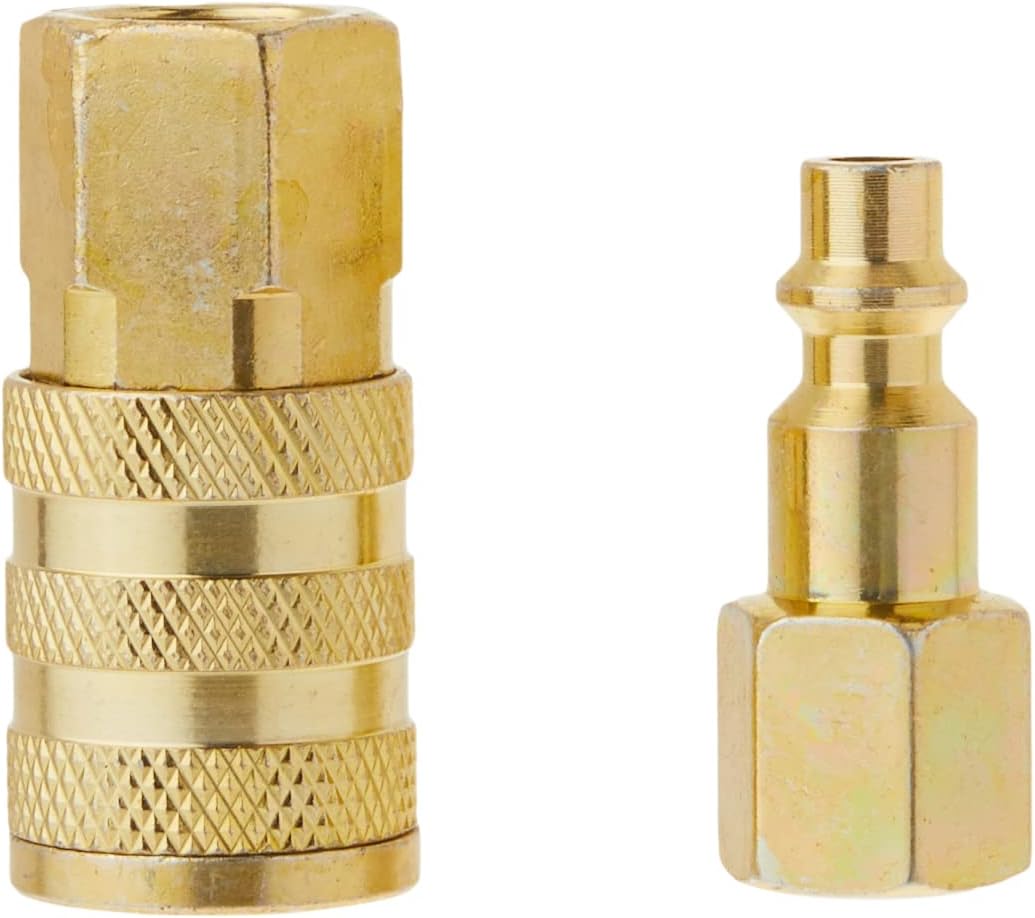 BOSTITCH IHKIT-14F Industrial 1/4-Inch Series Hose Coupler Kit with 1/4-Inch NPT Thread
