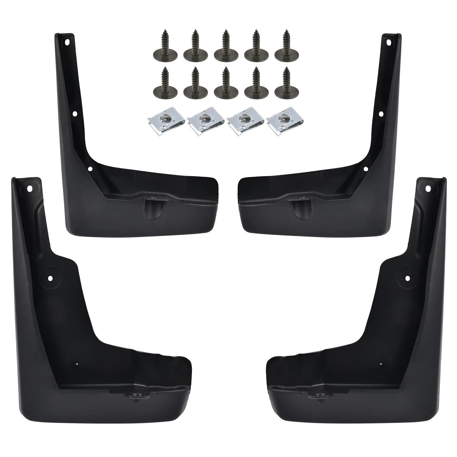 SPEEDWOW Mud Flaps Splash Guards Fit for 2015-2017 Toyota Camry,Front and Rear 4 Piece/Set