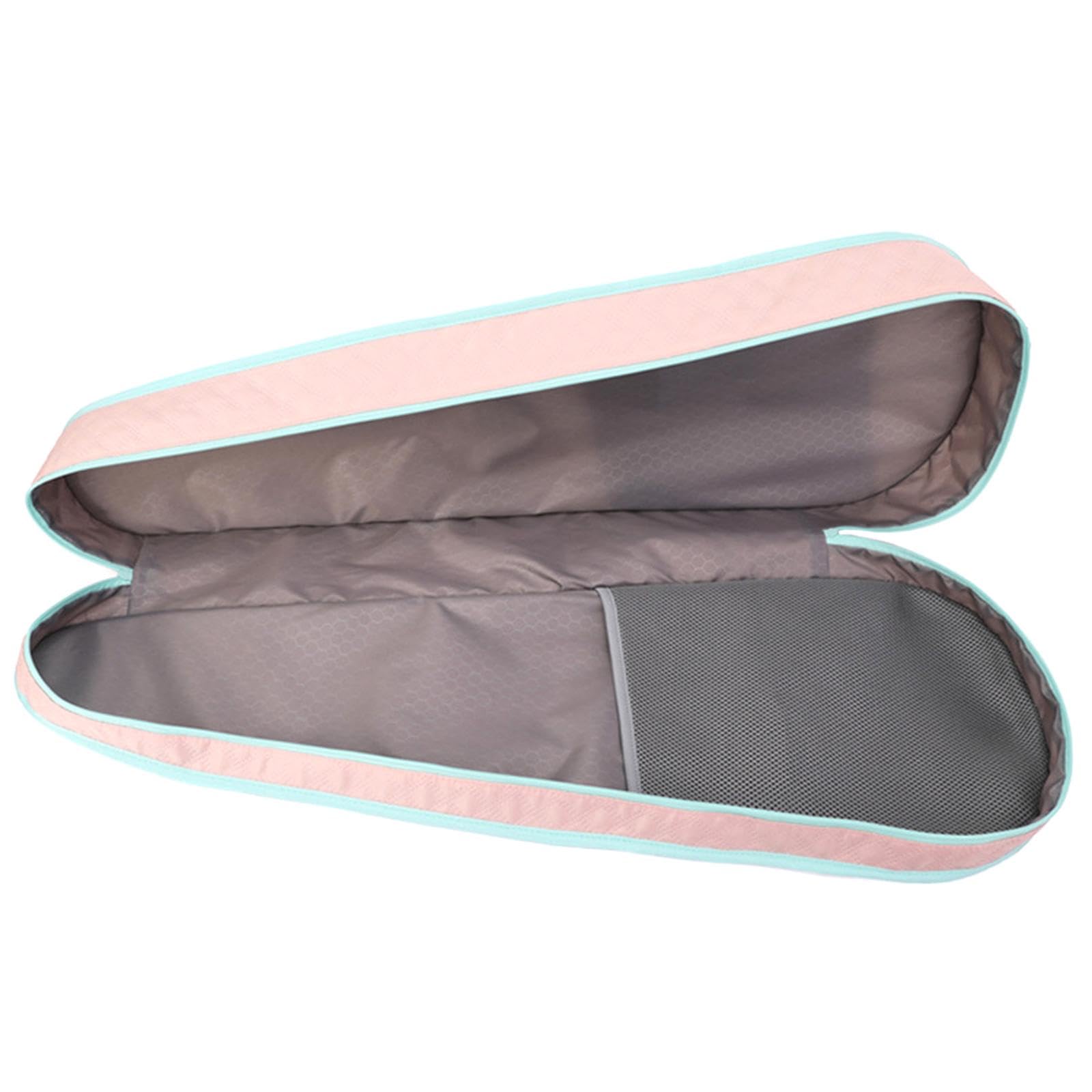 Estuche de Violín con Bolsa de Transporte Plegable para Principiantes Y Viajeros, Beige Rosa