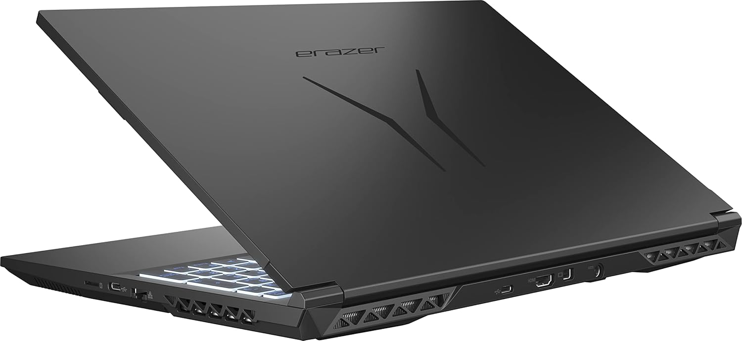 ERAZER Notebook Gaming Crawler E30, Display FHD 15,6, Intel i5-12500H, RAM 8GB, SSD 512GB, Scheda grafica NVIDIA GeForce RTX 3050, Windows 11