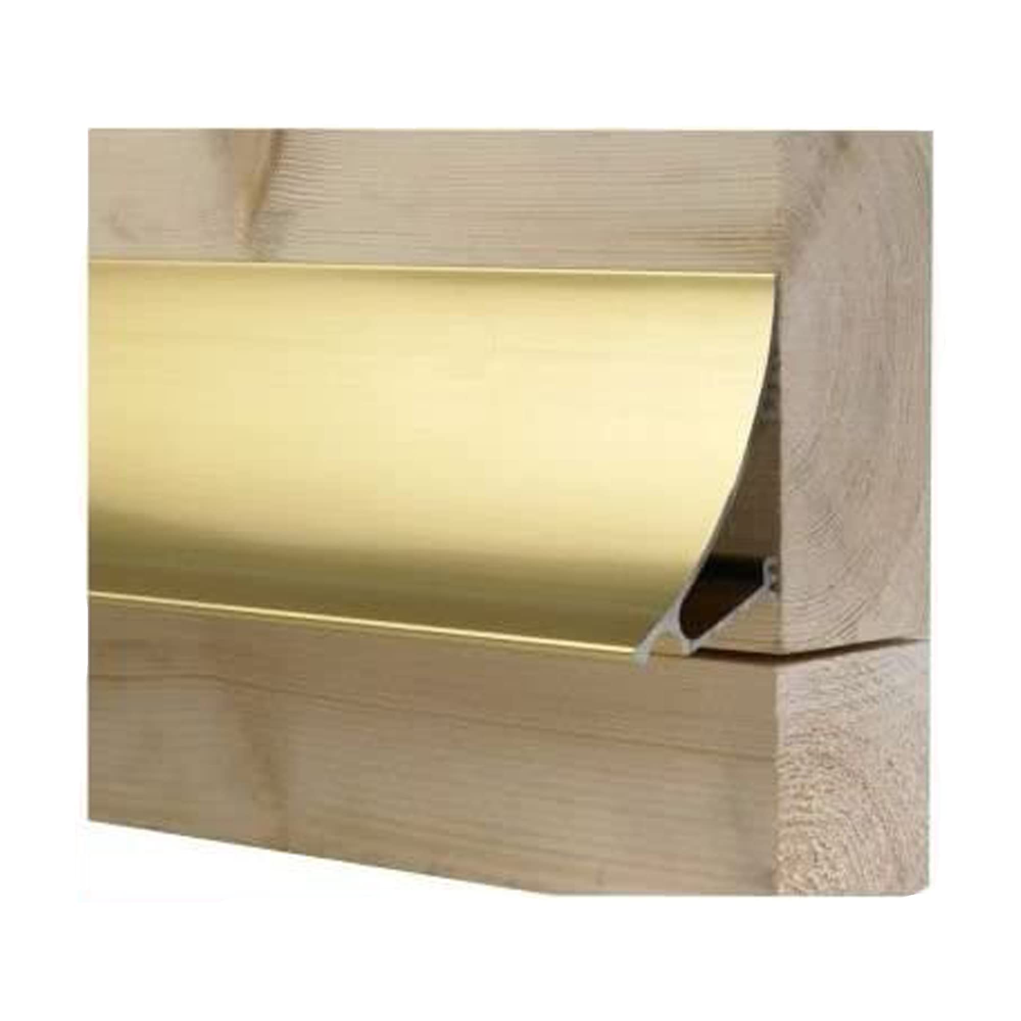 Force 10 Plus Draught Rain Deflector Gold Effect