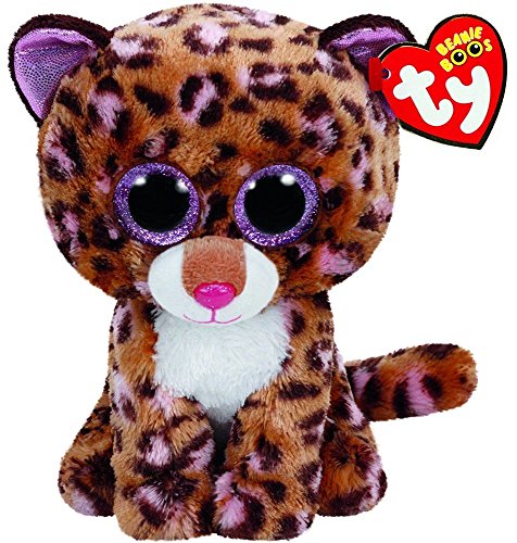 Beanie Boo Leopard - Patches - Brown - 15cm 6"