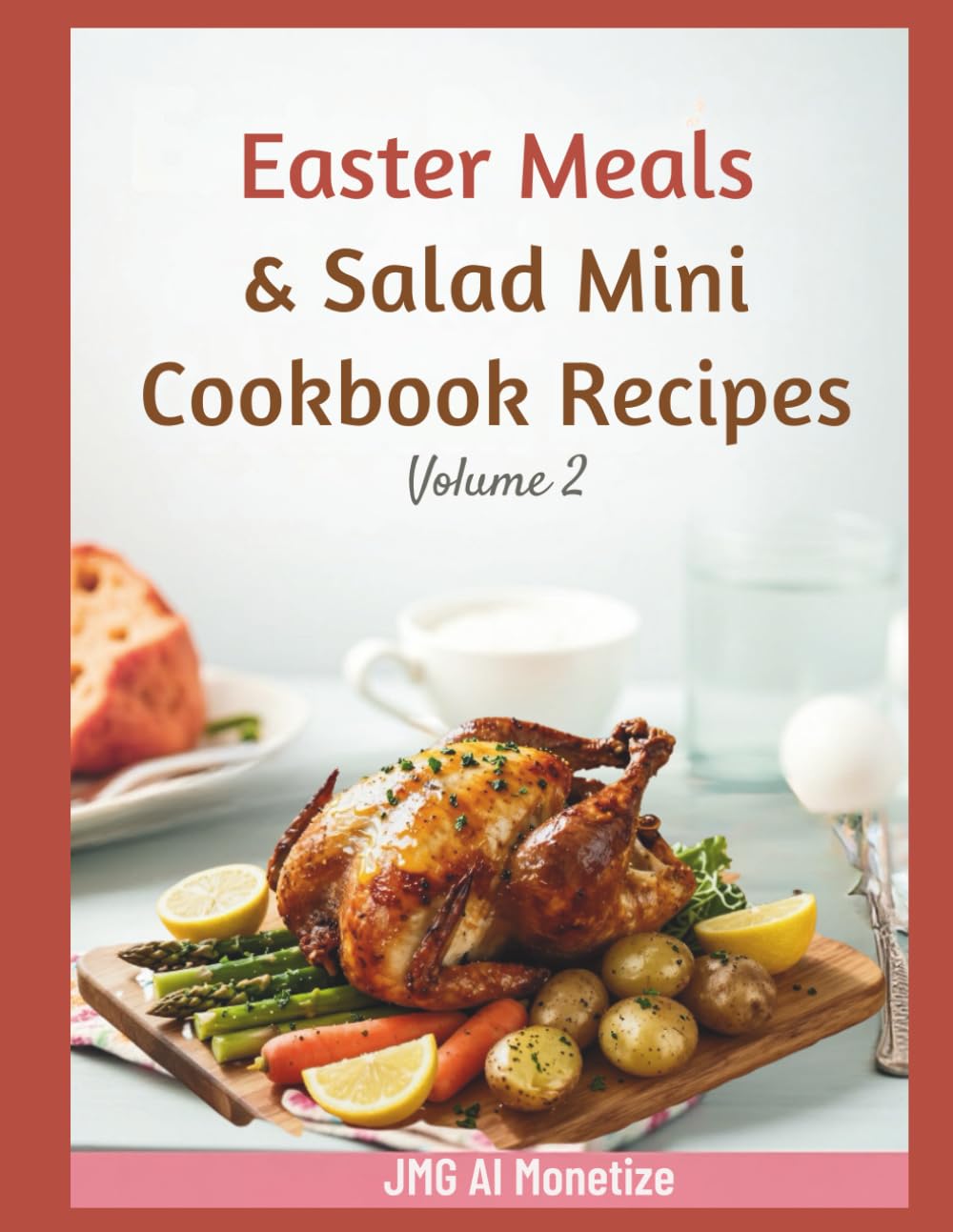 Easter Meals & Salad Mini Cookbook Recipes: Volume 2: Easy Easter Proteins and Colorful Salads for the Whole Family (Easter Recipes Collection)